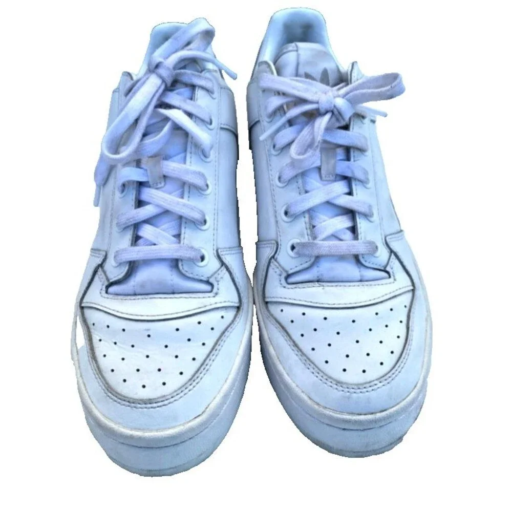 Adidas Shoes Womens Forum Bold FY9042 White Leather Comfort Sneakers - Size 9.5